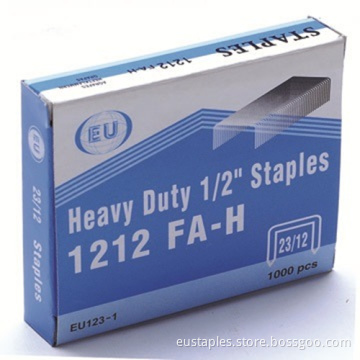 Metall Silver Rostfritt stål 23/10 Heavy Duty häftklamrar